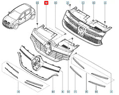 Clio Ön Panjur Şema