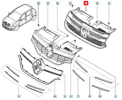 Sandero Ön Panjur Şema