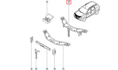 Duster Motor Ön Paneli Şema