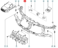 Laguna Motor Ön Paneli Şema