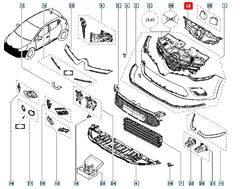 Clio Ön Panjur Şema