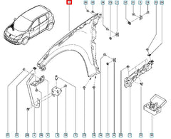 Megane Çamurluk Şema