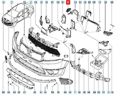 Logan Tampon Bağlantı Ayağı Şema