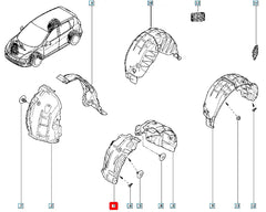 Megane Çamurluk Davlumbazı Şema