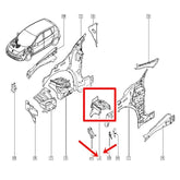 Megane Ön Amortisör Kulesi Sol 2010-2015 Orjinal