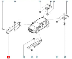 Clio Kaput Menteşesi Şema