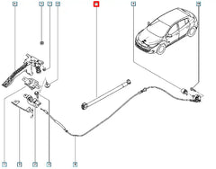 Megane Kaput Amortisörü Şema