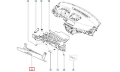 Fluence Torpido Kapak Kilidi Şema