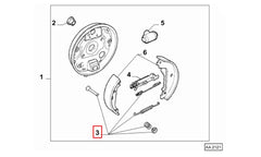 Doblo Fren Balata Yayı Şema