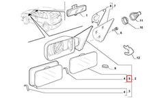 Palio Yan Ayna Camı Şema