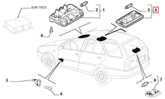 Palio Tavan Aydınlatma Lambası Şema