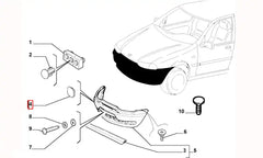 Siena Tampon Çeki Demir Kapağı Şema