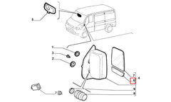 Ducato Yan Ayna Camı Şema