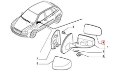 Stilo Yan Ayna Camı Şema