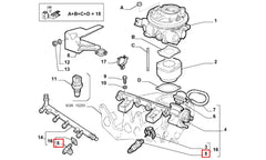 Punto Benzin Enjektörü Şema