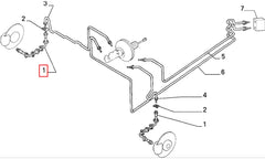 Tempra Fren Hortumu Şema