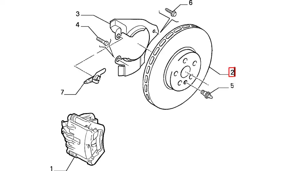Scudo Ön Fren Diski Şema Scudo Ön Fren Diski Şema