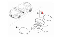 Grande Punto Yan Ayna Camı Şema