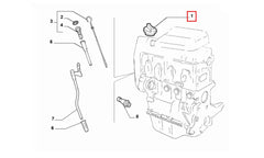 İdea Motor Yağ Dolum Kapağı Şema