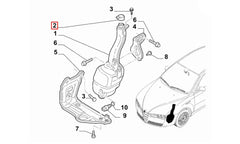 Doblo Silecek Suyu Deposu Kapağı Şema