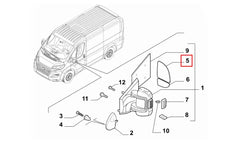 Ducato Yan Ayna Camı Şema