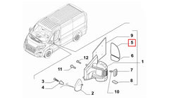 Ducato Yan Ayna Camı Şema