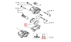 Ducato Arka Fren Balatası Şema