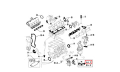 Grande Punto Motor Contası Takım Alt Şema