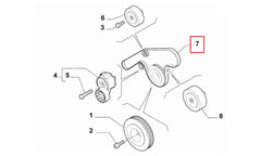 Giulietta Alternatör Kayışı Şema