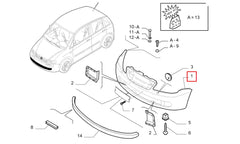 İdea Ön Tampon Şema