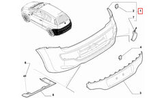 Grande Punto Arka Tampon Şema