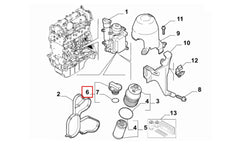 Panda Motor Yağ Dolum Kapağı Şema