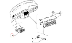 Albea Kalorifer Havalandırma Izgarası Şema