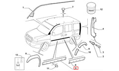 Doblo Kapı Çıtası Şema