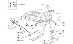 Albea Bagaj Kilit Mekanizması Şema
