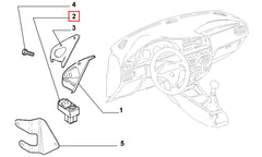 Doblo Ayna Ayar Düğmesi Şema