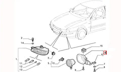 Bravo Sis Farı Çerçevesi Şema