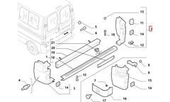 Ducato Arka Tampon Köşe Şema