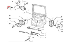 Doblo Kapı Dış Açma Kolu Şema