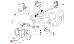 Doblo Yan Ayna Şema