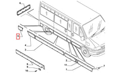 Ducato Çamurluk Çıtası Şema