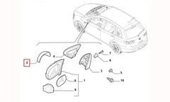 Bravo Yan Ayna Kapağı Şema