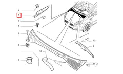Grande Punto Ön Cam Izgara Ucu Şema