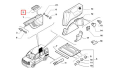 Doblo Hoparlör Kapağı Şema