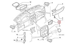 Doblo Hoparlör Kapağı Şema
