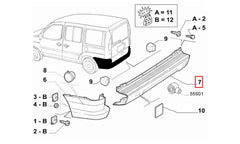 Doblo Arka Tampon Şema