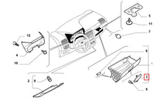 Linea Torpido Kapak Kilidi Şema