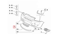 Doblo Ön Tampon Şema