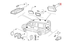 Linea Tavan Aydınlatma Lambası Şema