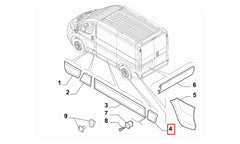 Ducato Çamurluk Çıtası Şema